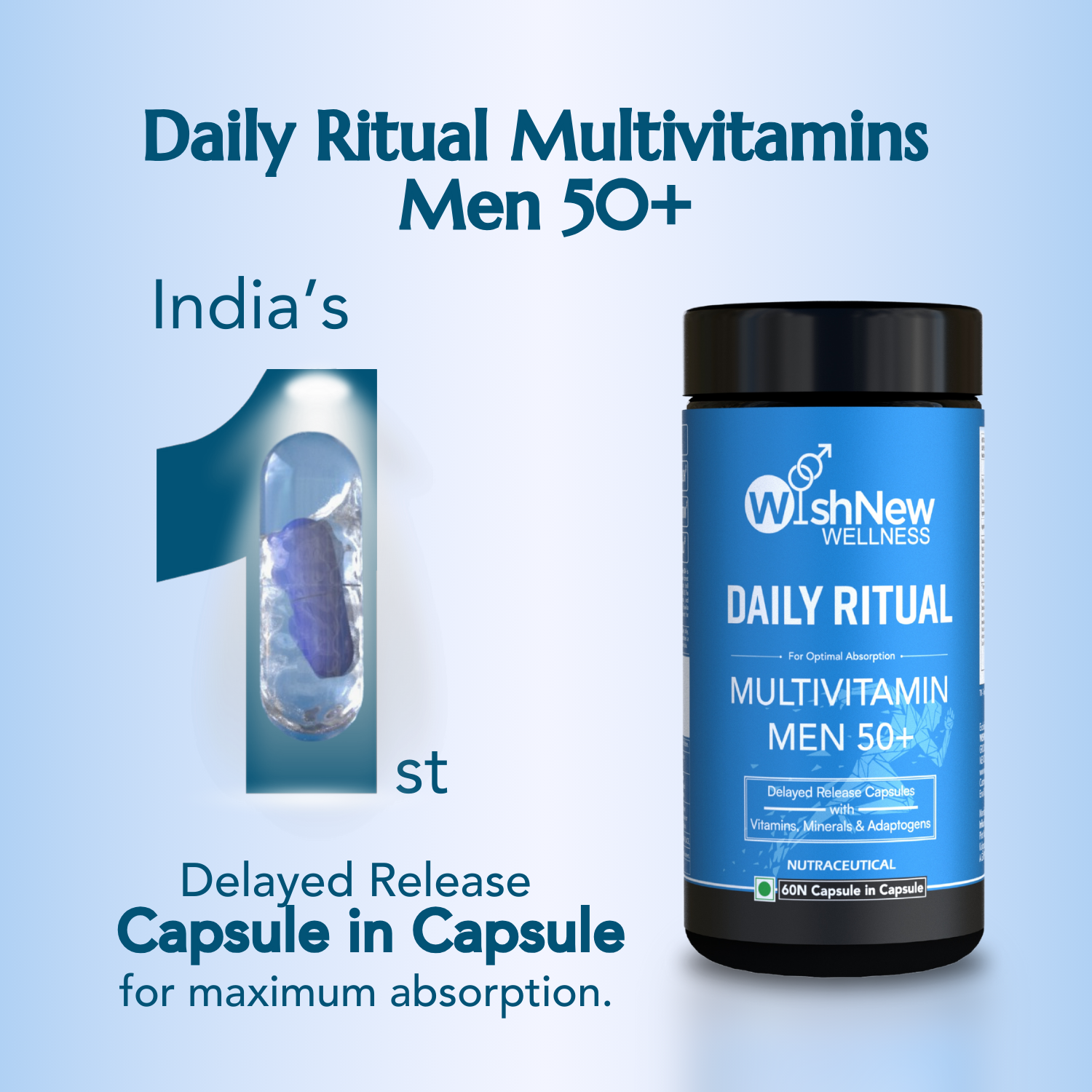 Daily Ritual Multivitamin MEN 50+