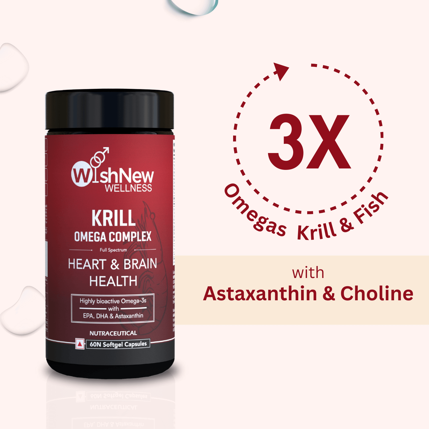 Krill Omega Complex | Omega-3 for Heart, Brain & Joint Health