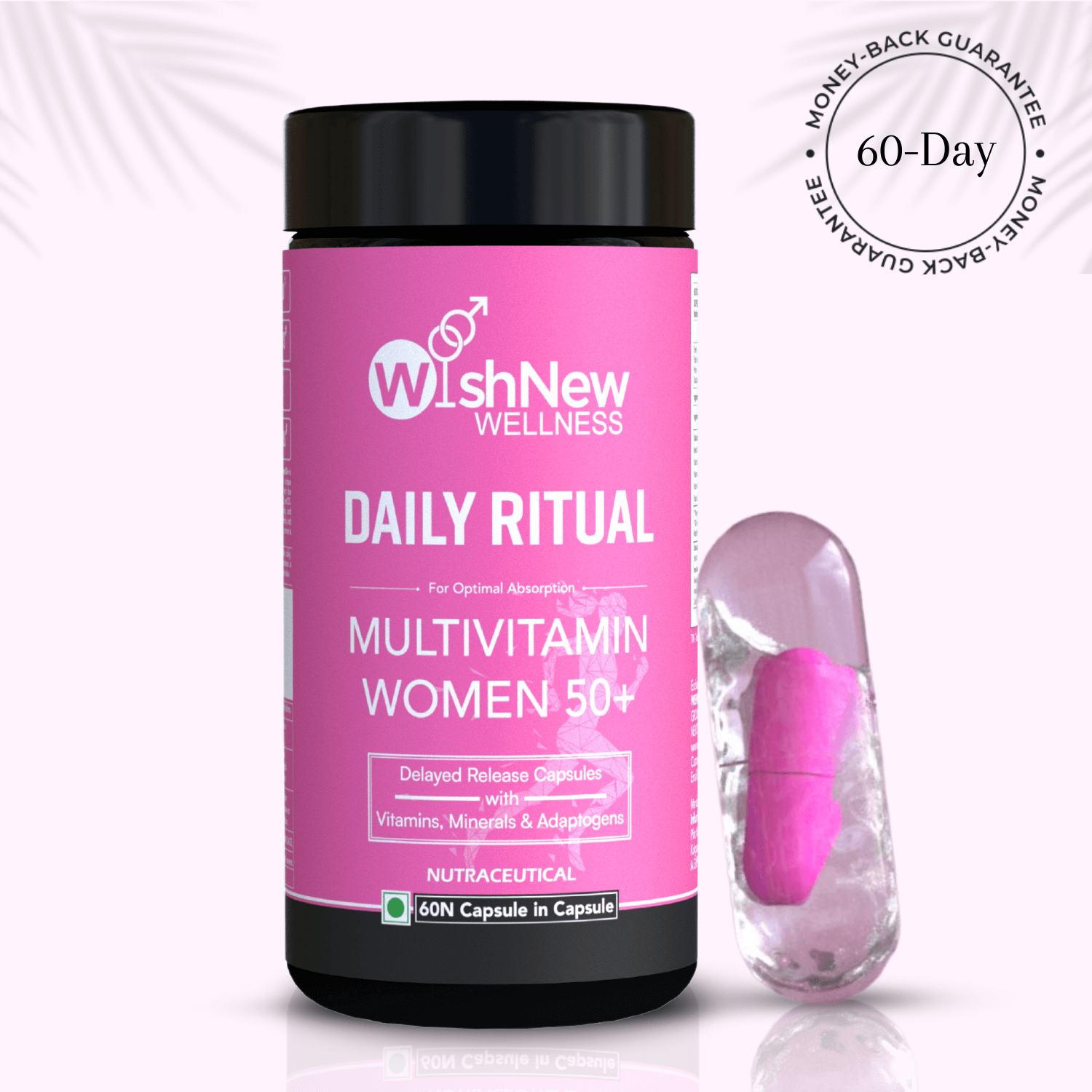 Daily Ritual Multivitamin for Women 50+ with 31 Essential Nutrients