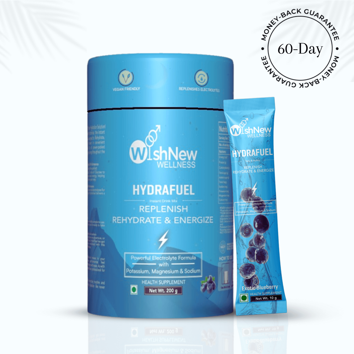 Hydrafuel Exotic Blueberry | Performance-Enhancing Electrolyte Hydration Blend