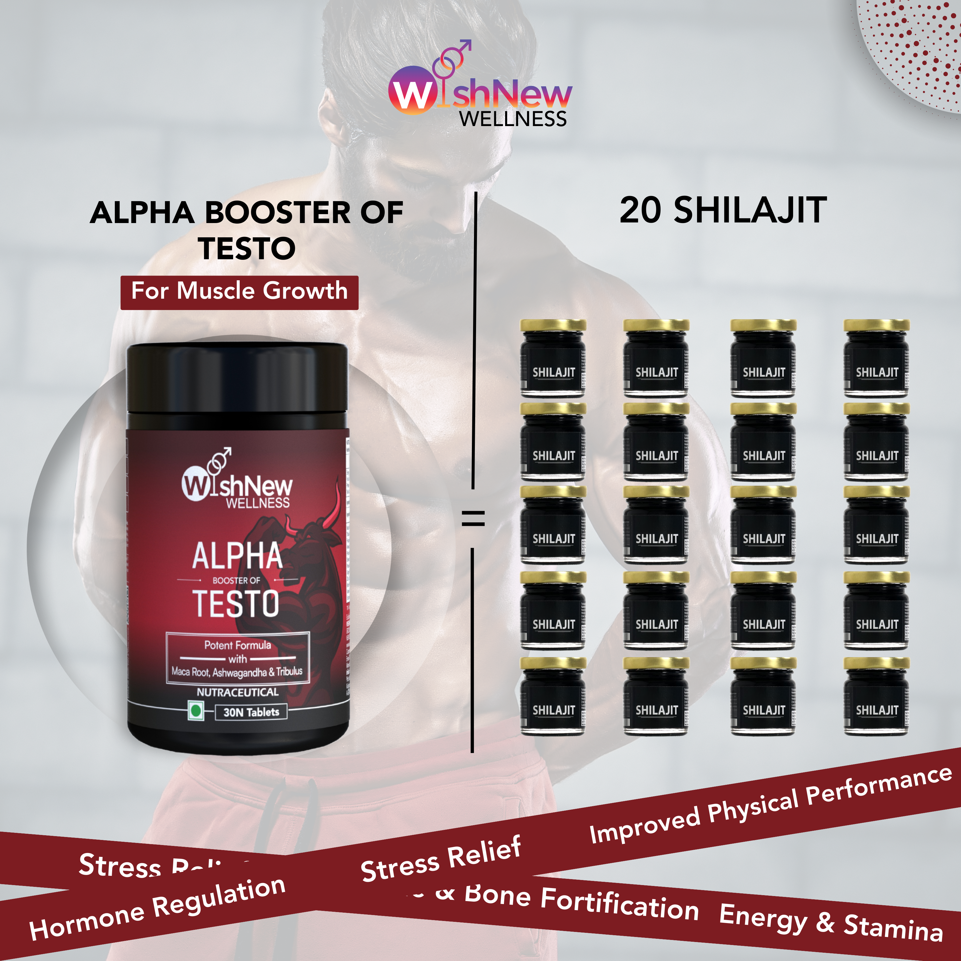 Alpha Booster Of Testo - 30 Tablets