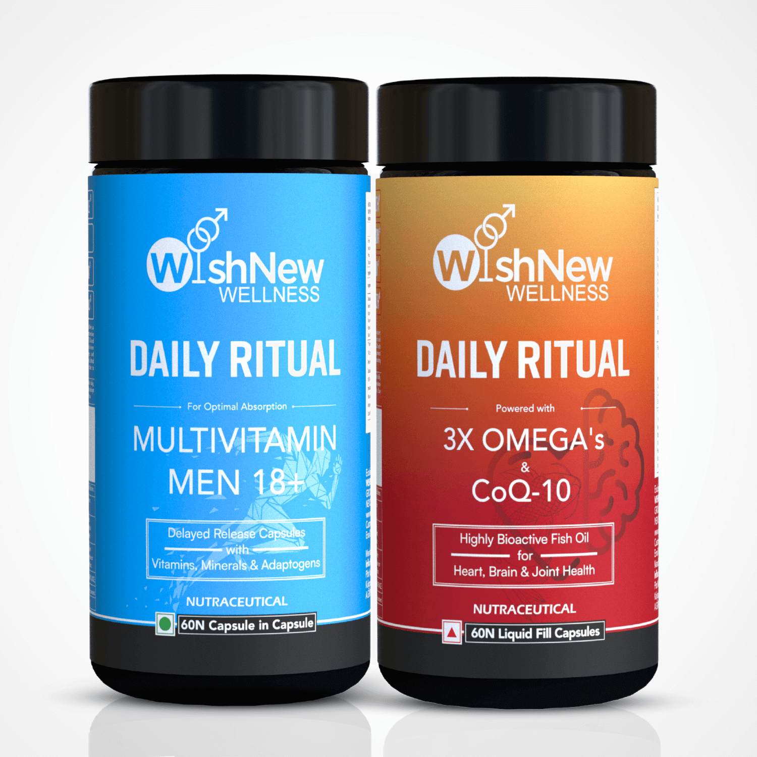 Active Lifestyle Duo: Triple Strength Fish Oil & Multivitamin | Vitality Support