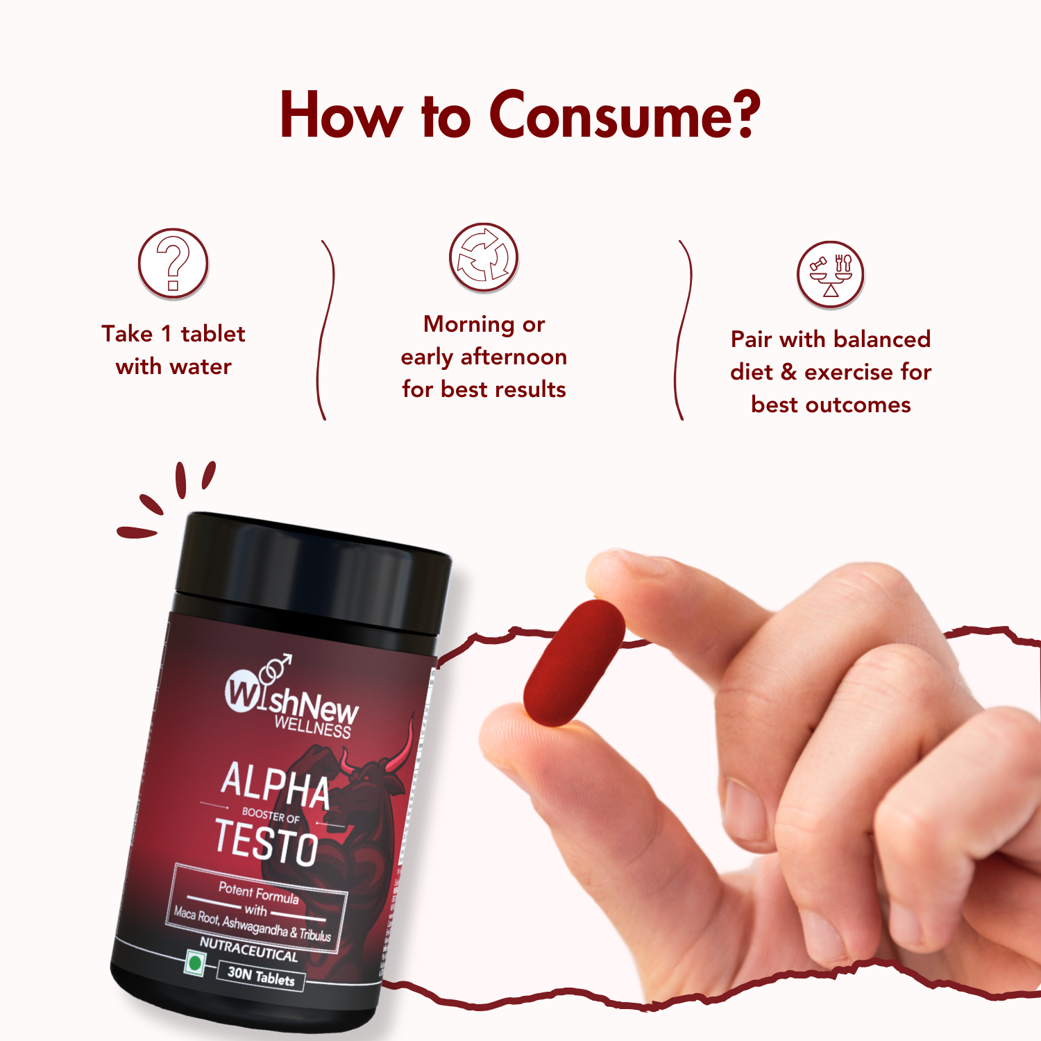 Alpha Booster of Testo | Natural Testosterone Support