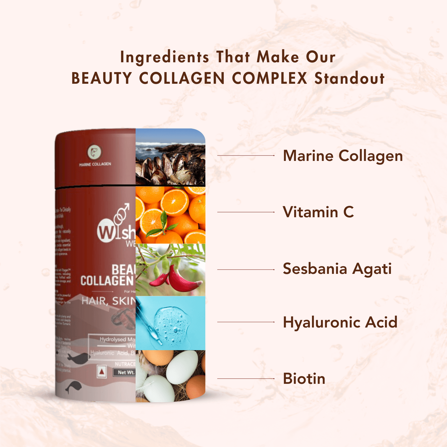 Beauty Collagen Colombian Coffee | Marine Collagen for Hair, Skin & Nails